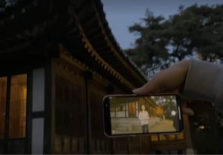 트레져니 AR도슨트 배경 샘플 이미지